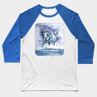 Arabian Horse.  Arabian Sea. Baseball T-Shirt